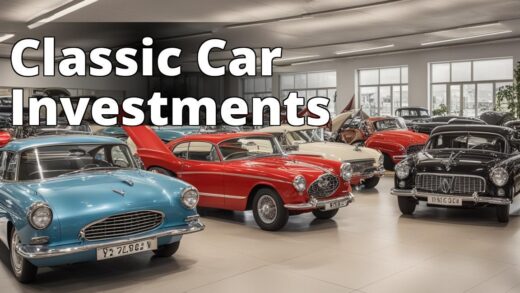 An image of a well-maintained classic car showroom with various vintage cars on display.