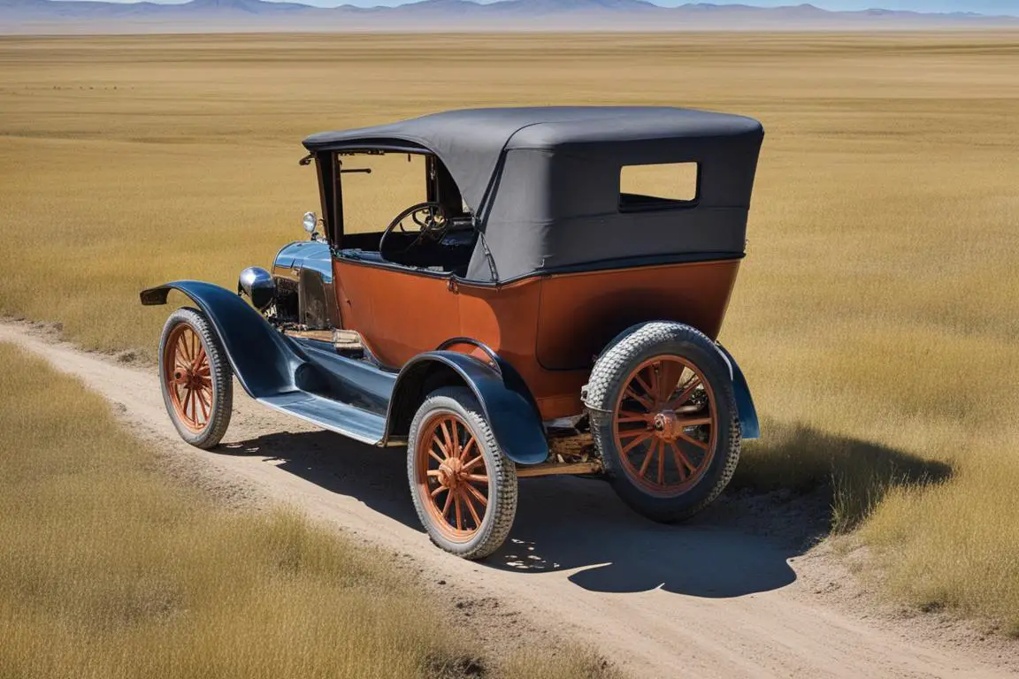 This couple is driving around the world in a Ford Model T